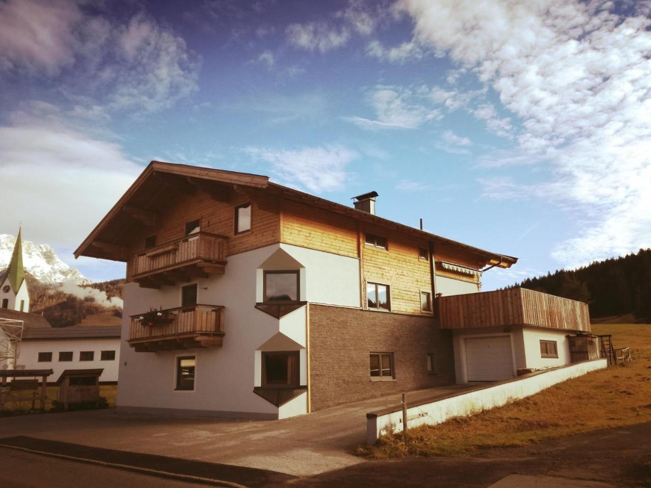 Haus Hubertus Appartement Hochfilzen Buitenkant foto